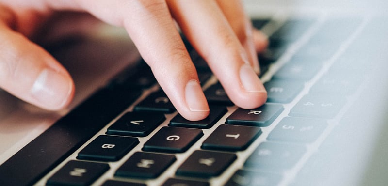creating a landing page keyboard