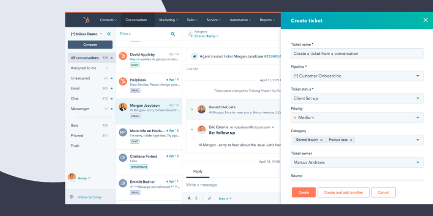 HubSpot Service Feature Image
