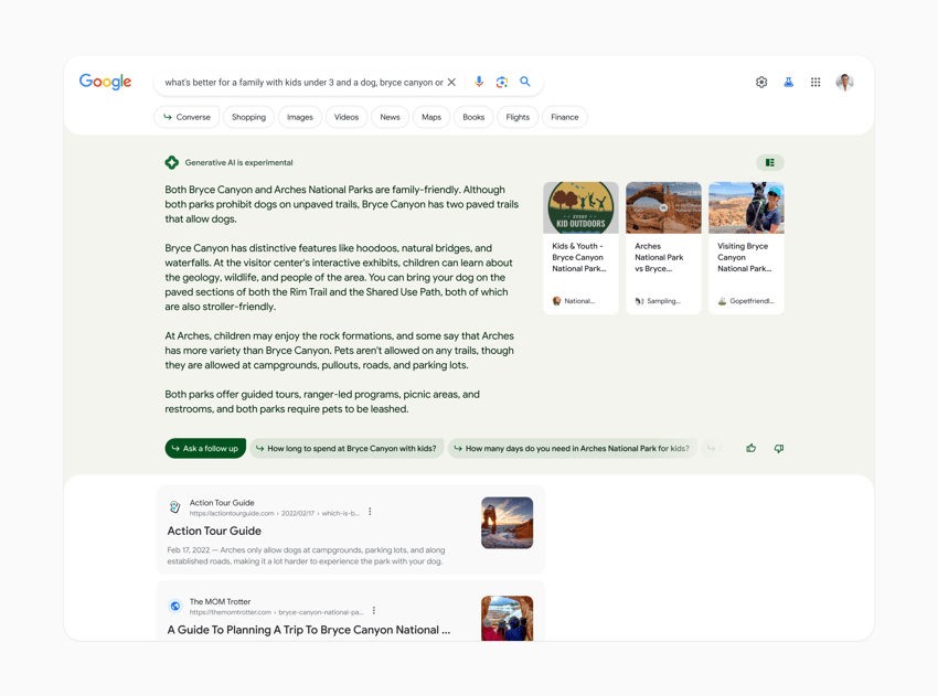 How Google is improving Search with Generative AI