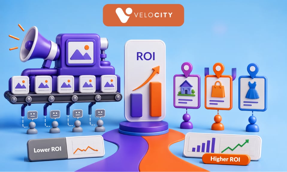 Localised advertising vs generic campaigns ROI comparison for Joburg and Pretoria marketers