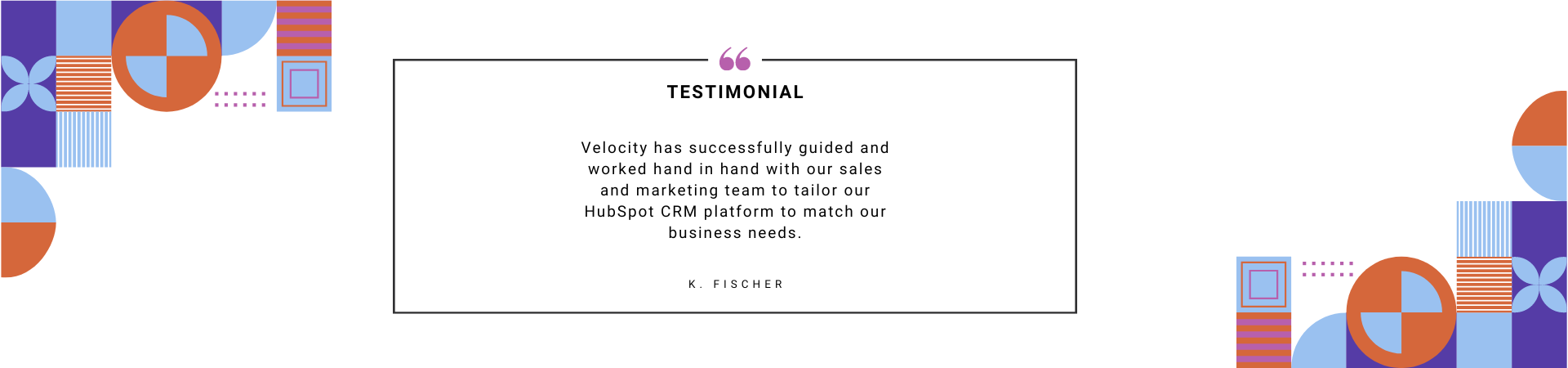 velocity hubspot testimonial