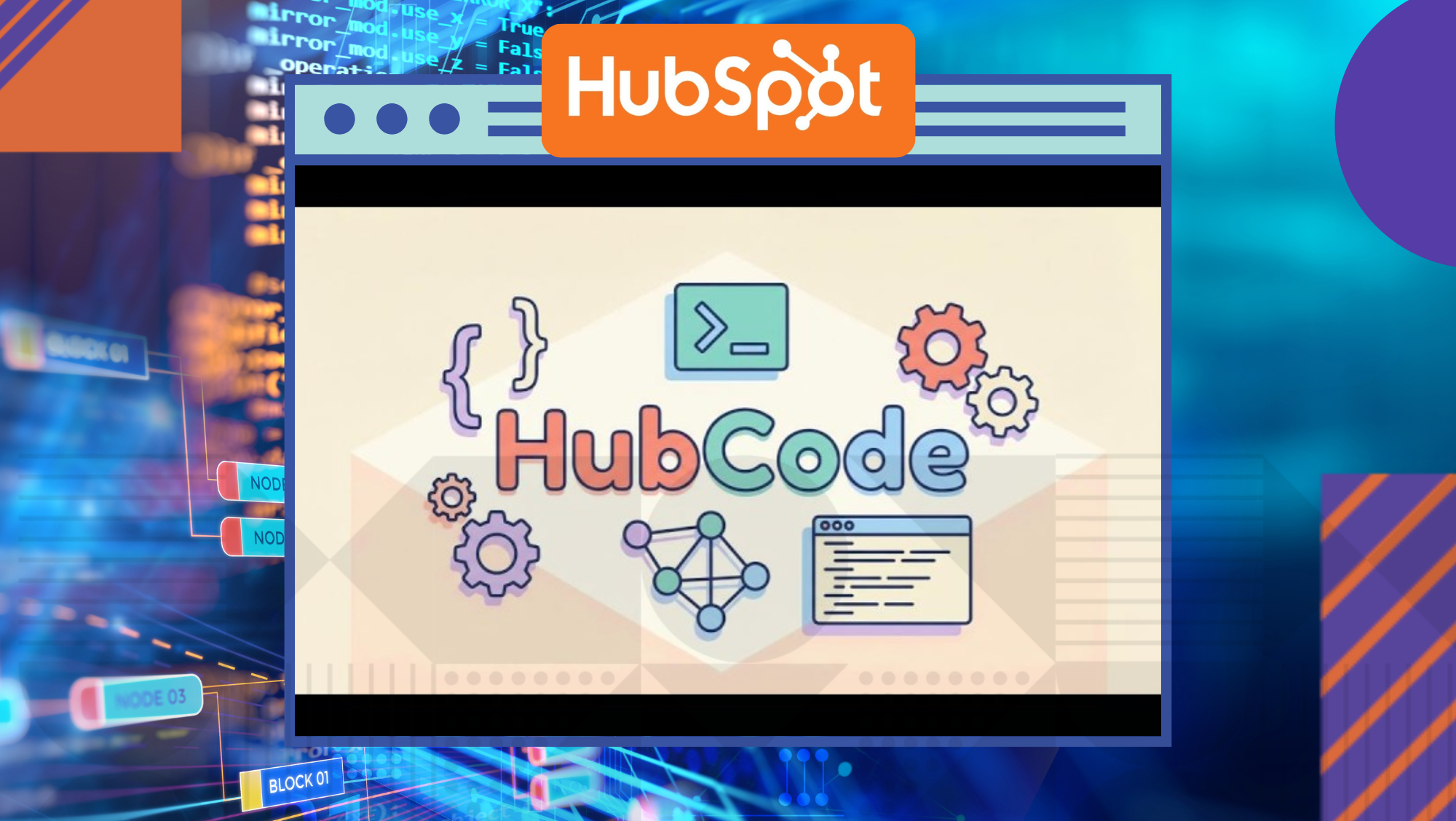 HubCode vibe coding tool for building custom HubSpot applications using plain English prompts