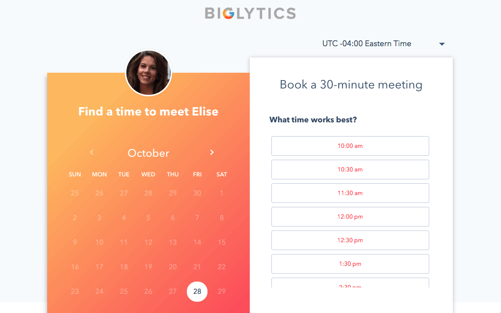 scheduling ON HUBSPOT